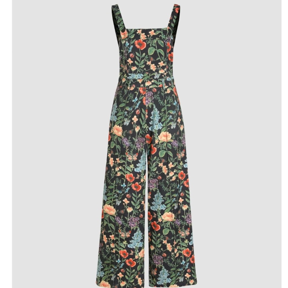 FLORAL WIDE LEG JUMPSUIT